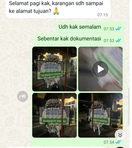 Pengiriman Papan Bunga Selamat Jatibening