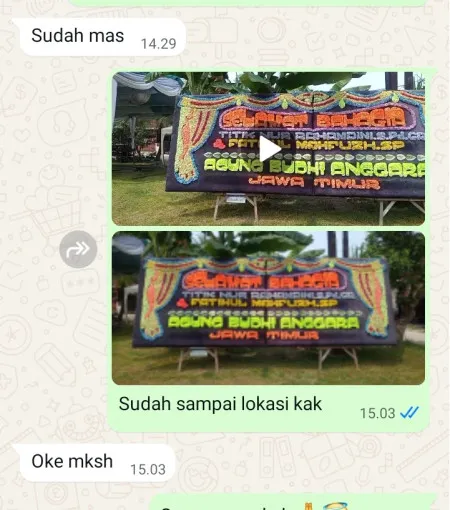 Pengiriman Papan Bunga Jatibening