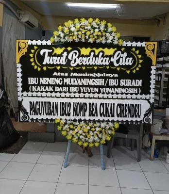 Papan Bunga di Jatibening